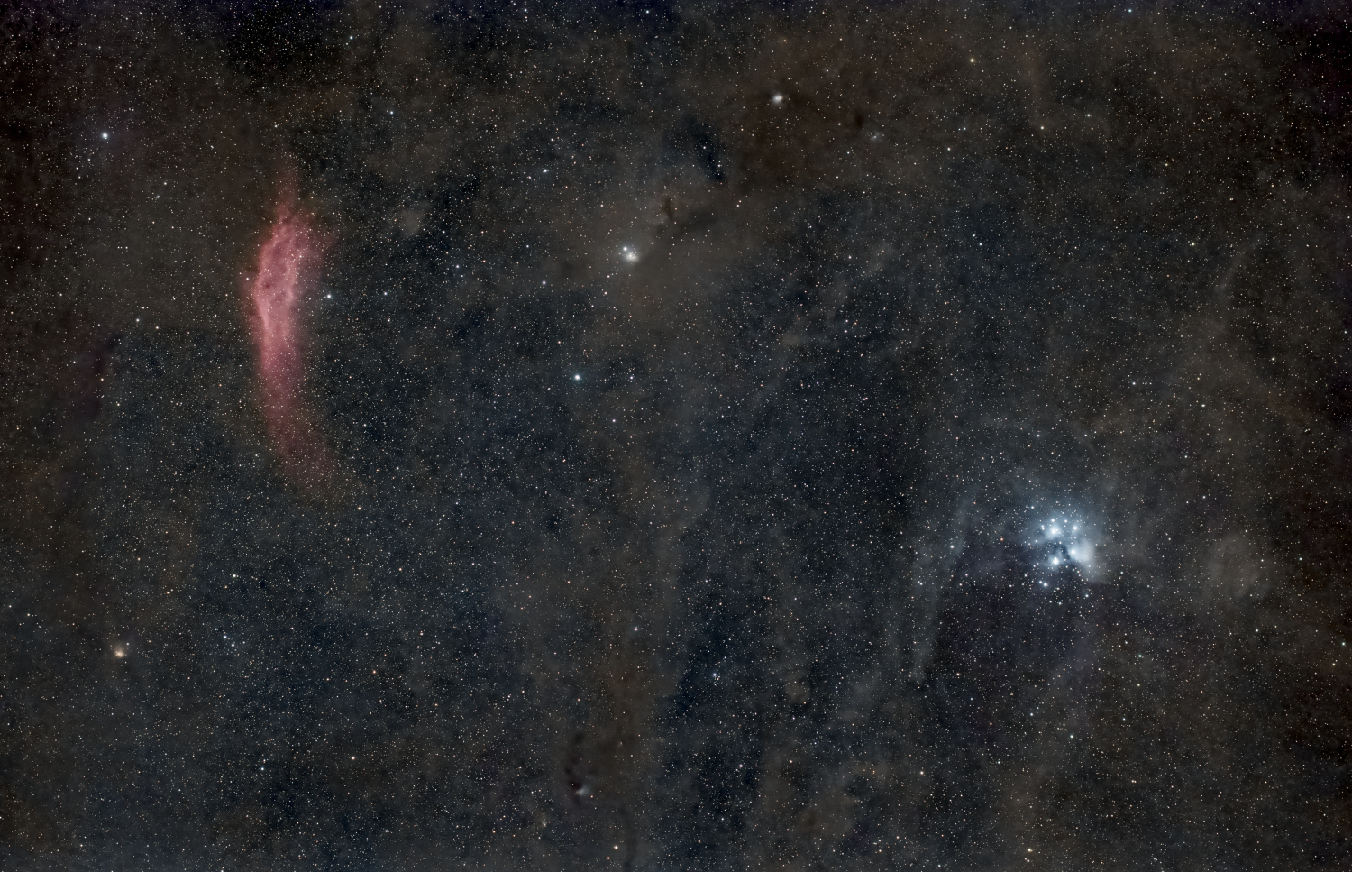 ad pléyades y california